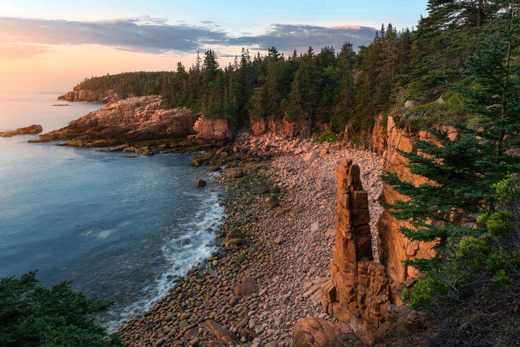 Under Canvas Acadia Surry Natuur foto