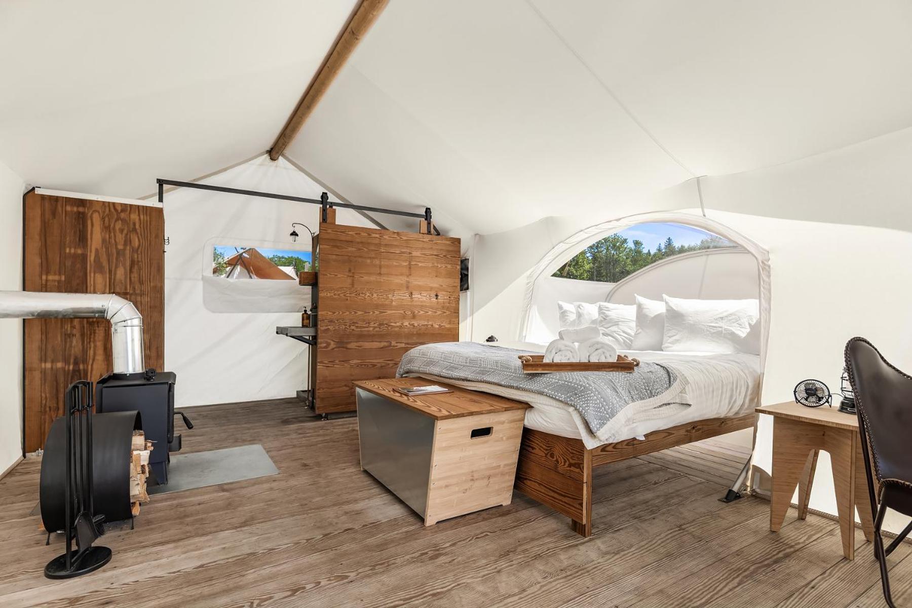 Under Canvas Acadia Surry Buitenkant foto